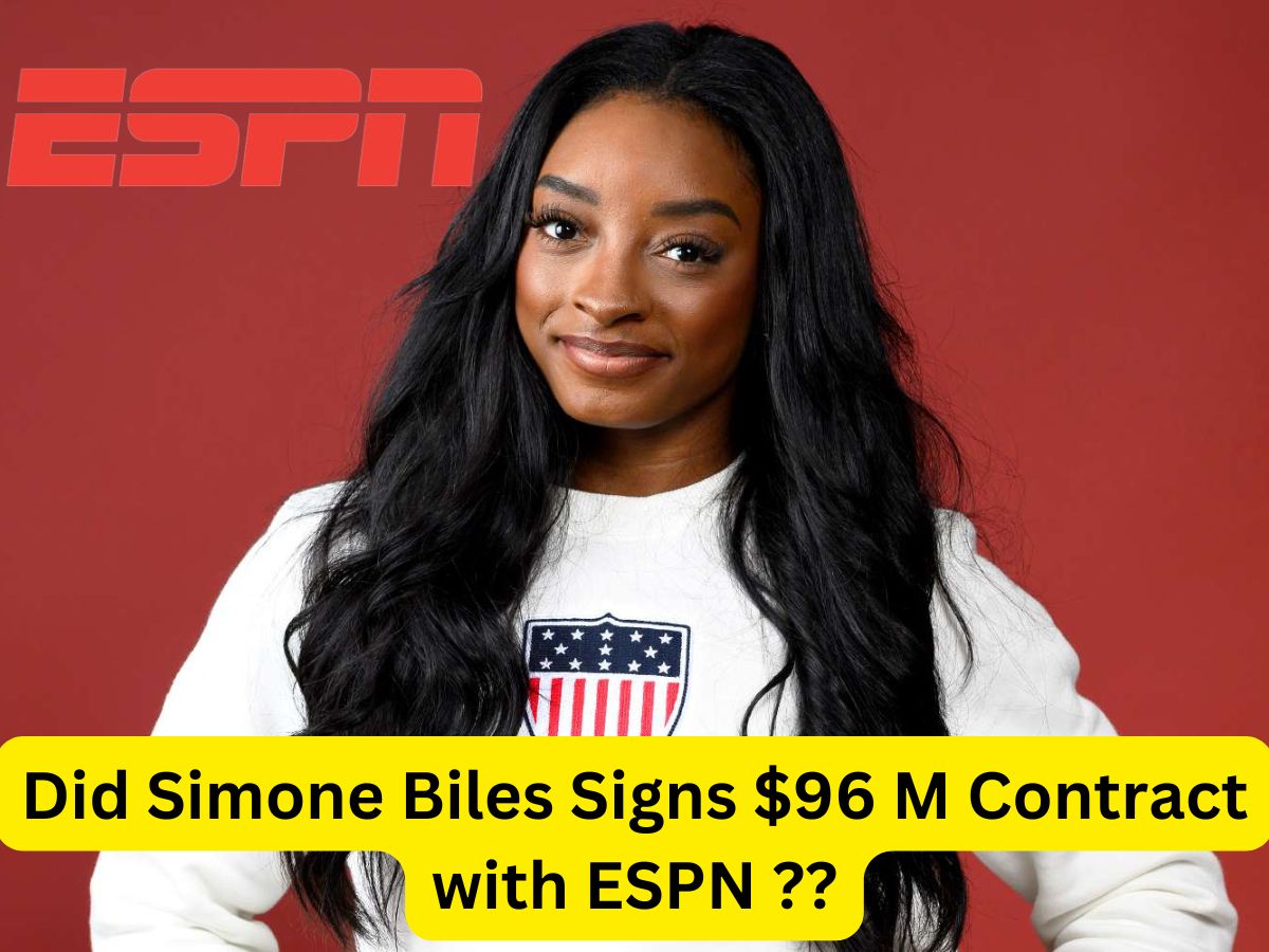 Did Simone Biles Signs $96 M Contract with ESPN ??